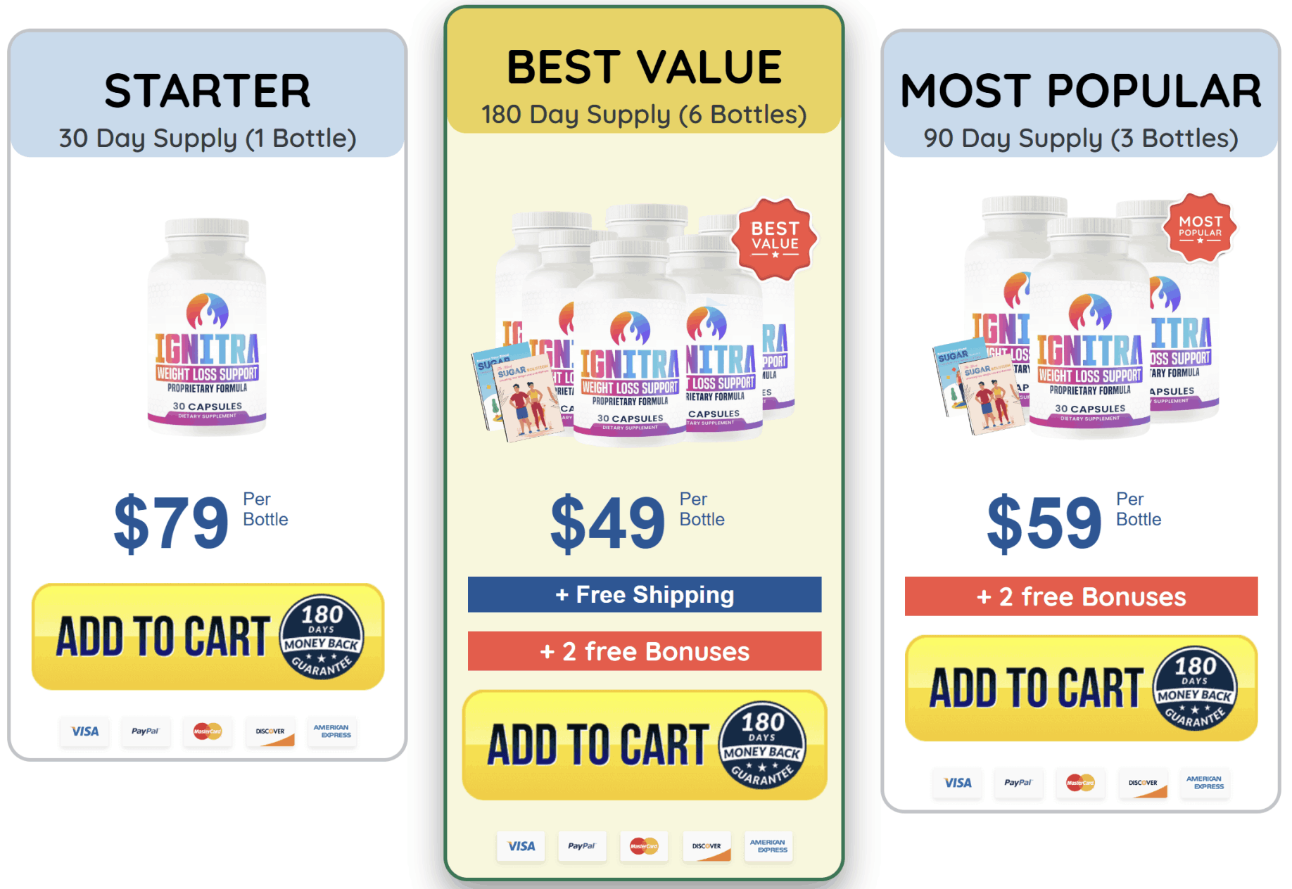 Ignitra Pricing